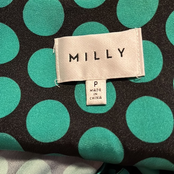 Milly Siena Polka Dot Wrap Dress - Picture 15 of 16